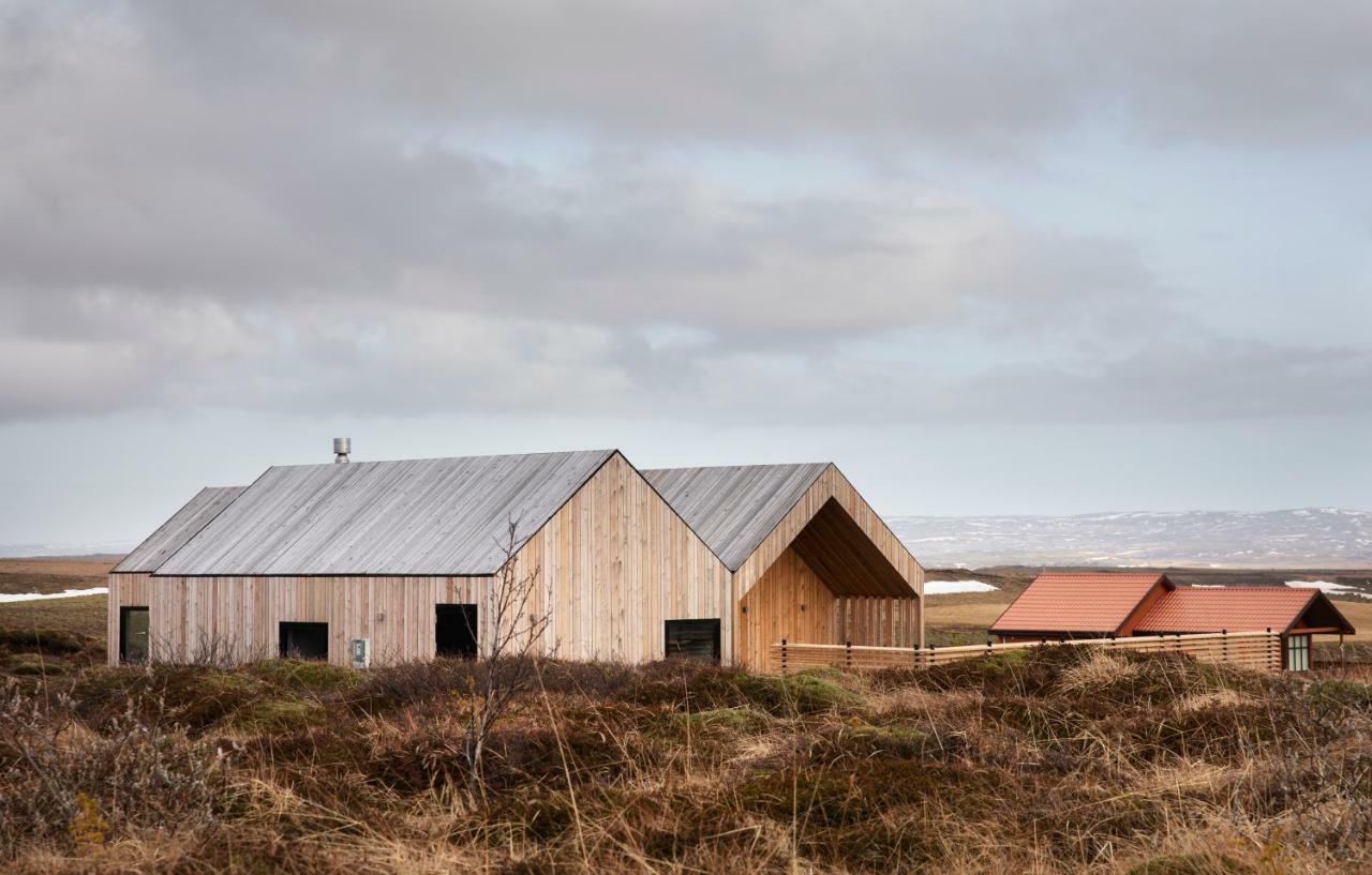 Luxury house, Golden Circle getaway - Private hot tub&sauna Reykholt  Buitenkant foto